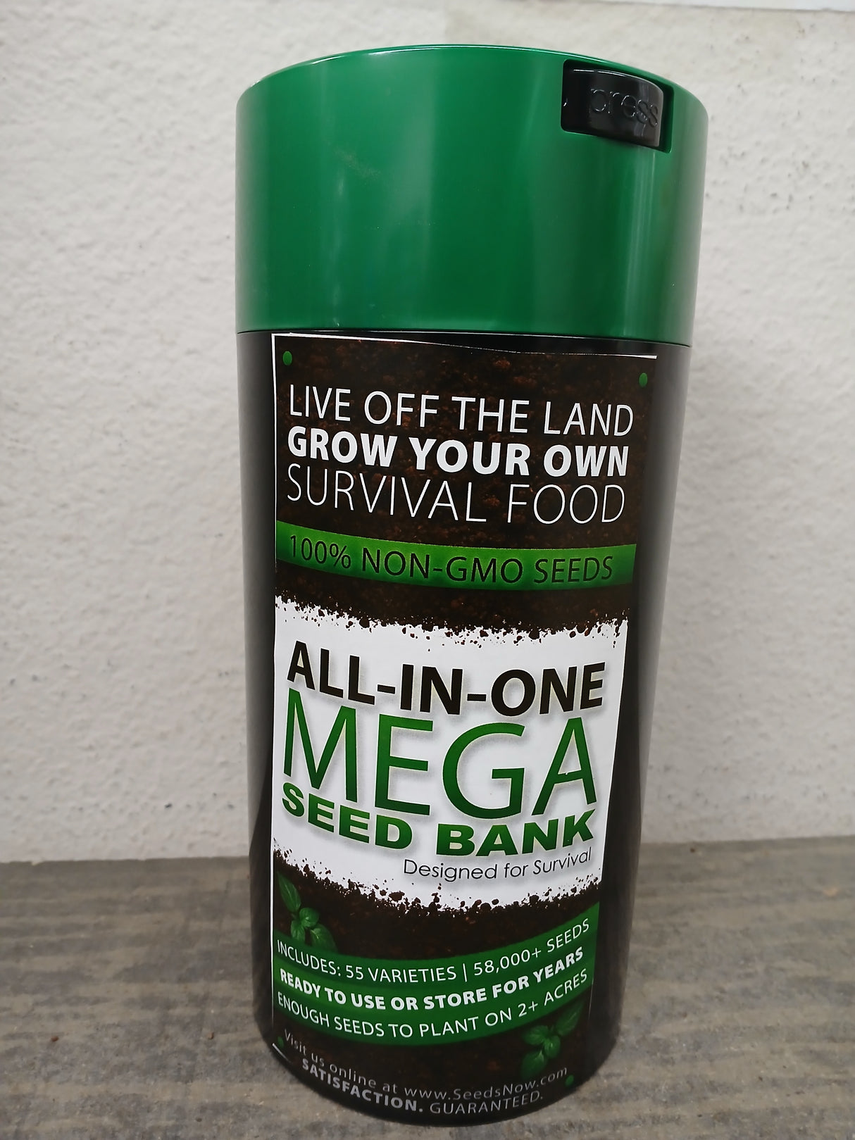 SEED BANK FOR SURVIVAL (w/Large Seed Vault)